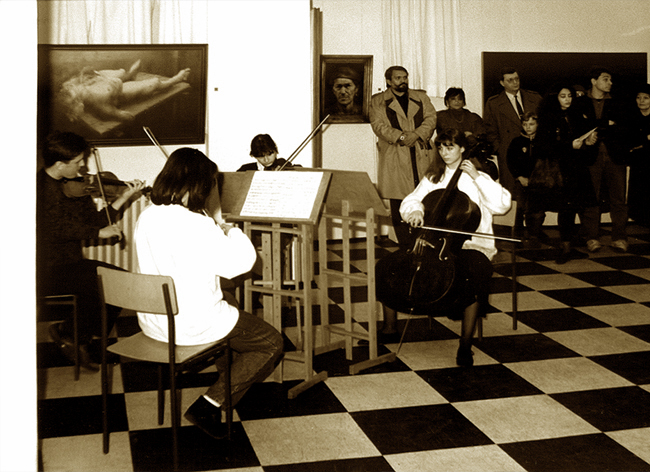 Exhibition
Study for the Third
Anatomy Class at the J.Swift State Hospital,
Yugoslav Art gallery (Andrićev venac),
Belgrade, March, 1991