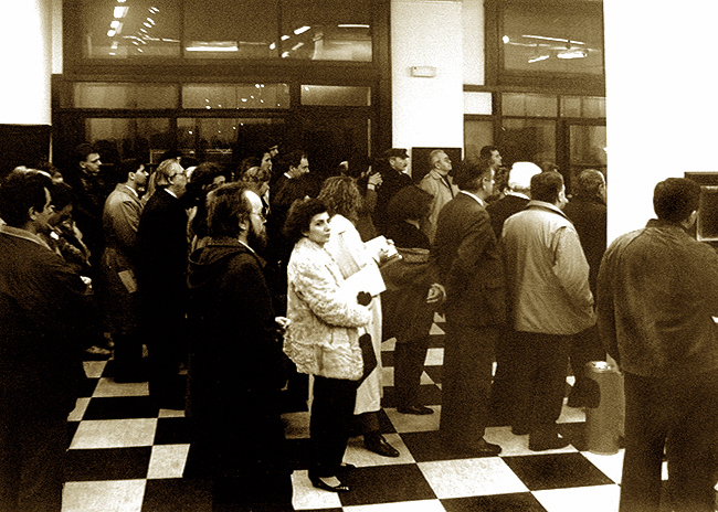 Exhibition
Study for the Third
Anatomy Class at the J.Swift State Hospital,
Yugoslav Art gallery (Andrićev venac),
Belgrade, March, 1991