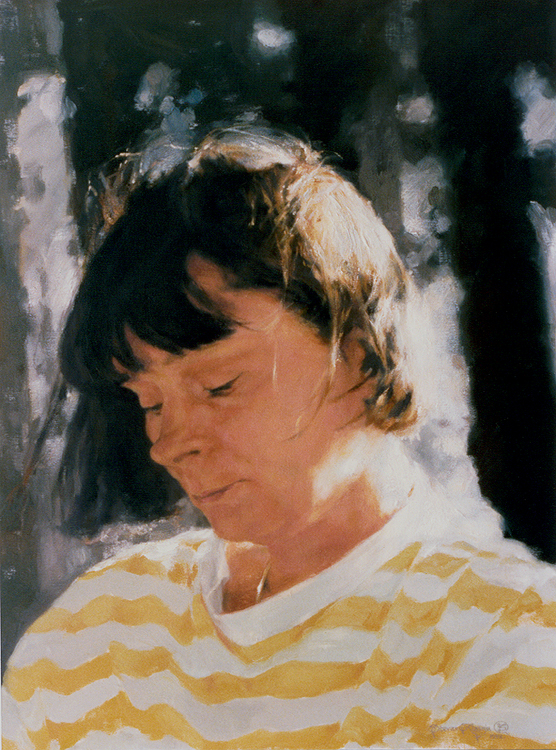 29.
Портрет супруге. 1992.
Уље на платну. 81x60 цм